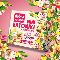 (DK) MINI BATONIKI MIX 3 SMAKI 102G BABKA CYTRYNOWA/SERNIK WANILIOWY/SZARLOTKA