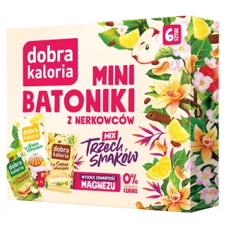 (DK) MINI BATONIKI MIX 3 SMAKI 102G BABKA CYTRYNOWA/SERNIK WANILIOWY/SZARLOTKA