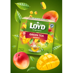 HER.LOYD GREEN TEA MANGO (20x1,5g)*10