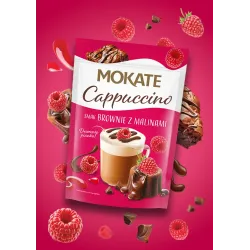 Cappuccino MOKATE Brownie with Raspberries 110g