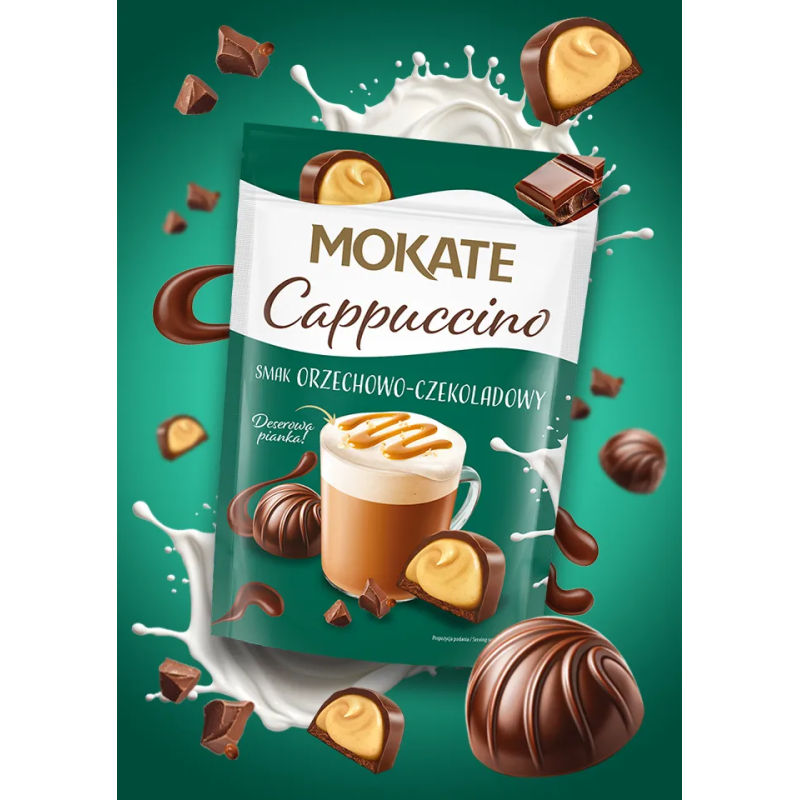 Cappuccino MOKATE Czekolada Orzech 110g