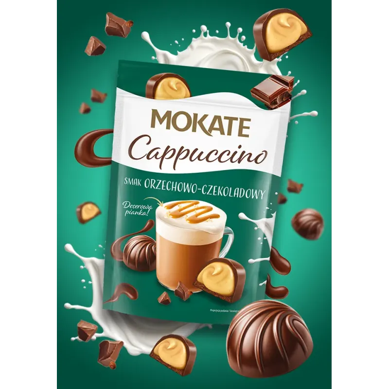 Cappuccino MOKATE Chocolate Walnut 110g