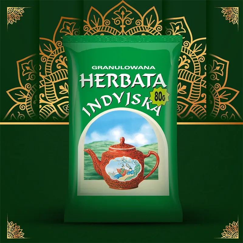 Herbata czarna indyjska granulowana 80 g