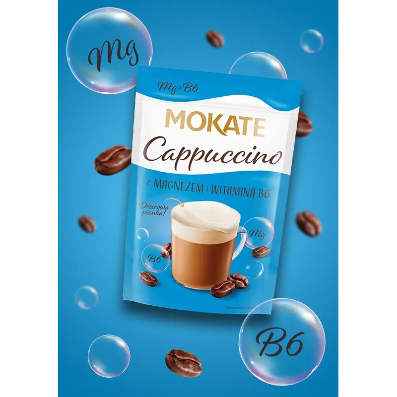 Cappuccino Mokate z Magnezem 110 g