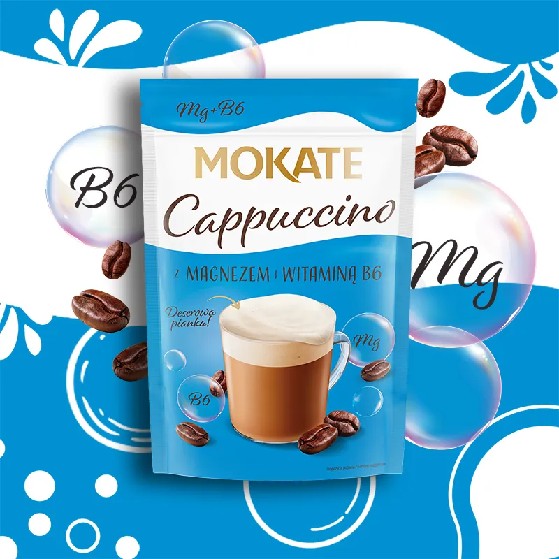 Cappuccino Mokate z Magnezem 110 g