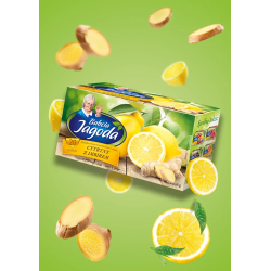 Babcia Jagoda Lemon and Ginger Fruit Tea, 20 bags