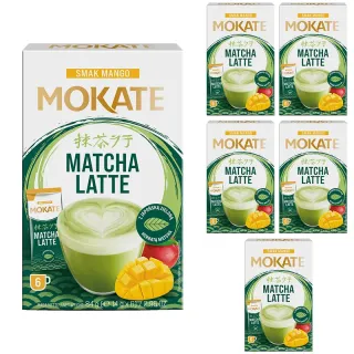 Zestaw 5 sztuk Matcha Latte Mokate Mango