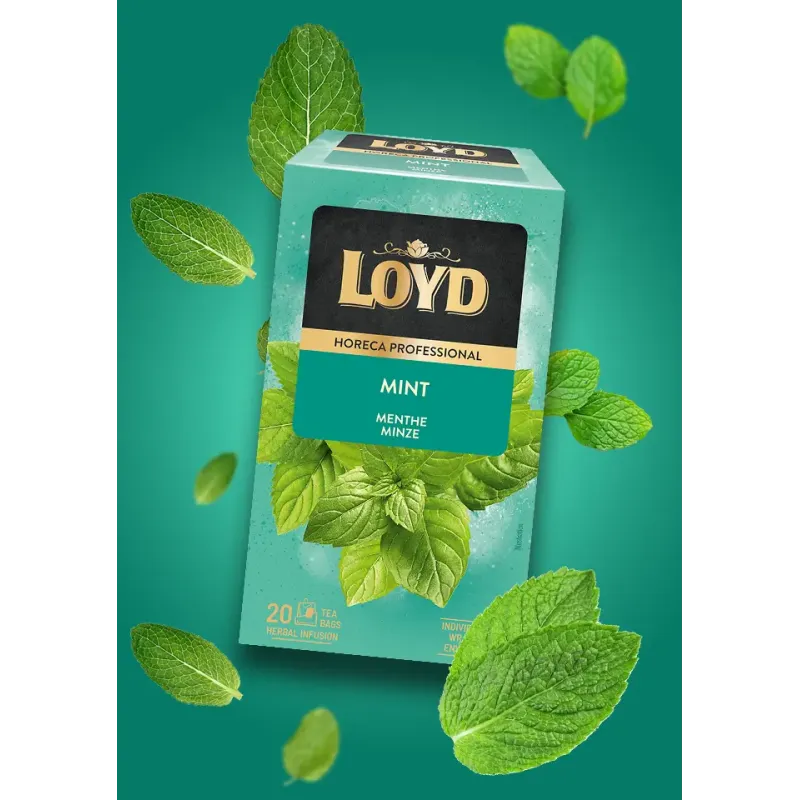 Herbata HORECA Loyd Mint Mięta 20 torebek