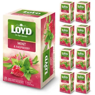Zestaw Loyd Herbatka Mięta Malina 8 sztuk