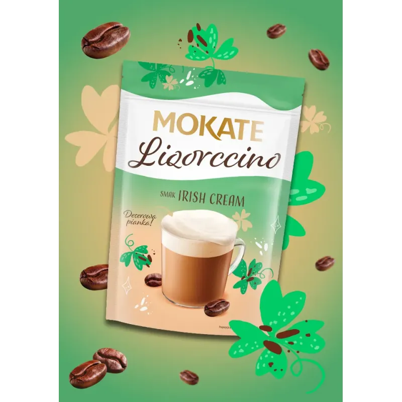 Liqorcicino 140g IRISH CREAM Mokate