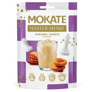 Master Shake MOKATE 30g smak Karmelowe Ciasteczko