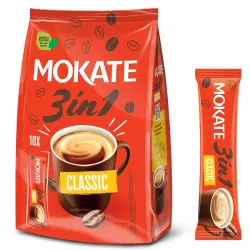 Mokate 3-in-1 Classic coffee drink, 10 sachets