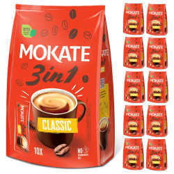 Zestaw Hurtowy 3w1 Mokate Classic 10szt