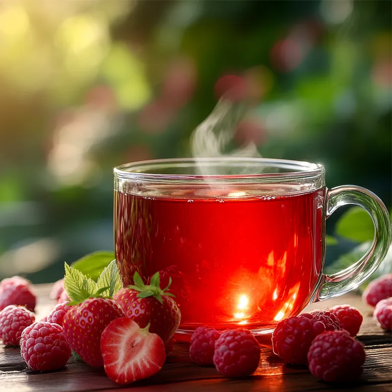 Herbatka owocowa LOYD Malina i Truskawka 50 torebek