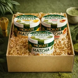 Zestaw Prezentowy Matcha 3 smaki Pure Brzoskwinia Mango