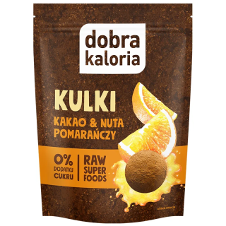 Cocoa Balls with a Hint of Orange