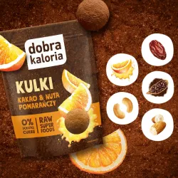 Cocoa Balls with a Hint of Orange