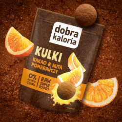 Cocoa Balls with a Hint of Orange