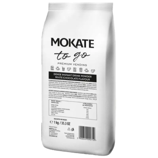 Gęsty napój o smaku białej czekolady Mokate 1kg TO GO