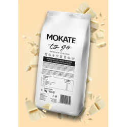 Gęsty napój o smaku białej czekolady Mokate 1kg TO GO