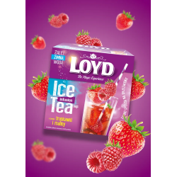 Ice Tea LOYD Truskawka i Malina 12 torebek na zimno