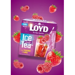 Ice Tea LOYD Truskawka i Malina 12 torebek na zimno
