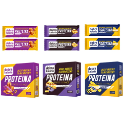 Zestaw Degustacyjny Mini Batoniki Proteinowe Dobra Kaloria + Duże Batony