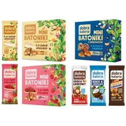 Zestaw Degustacyjny Klasyczny Mini Batoniki Dobra Kaloria + Duże Batony