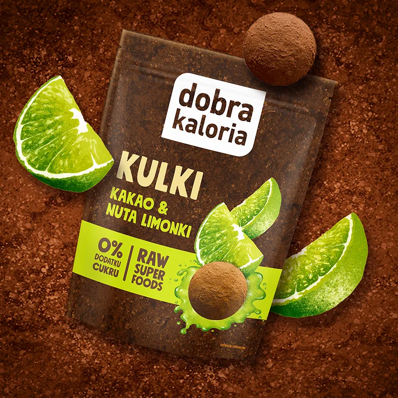 Cocoa Balls with a Hint of Lime