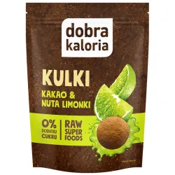 Cocoa Balls with a Hint of Lime
