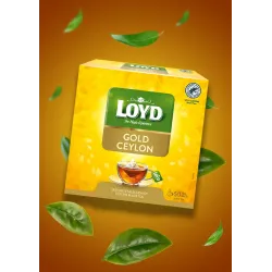 Herbata czarna Loyd Gold Ceylon 50 torebek