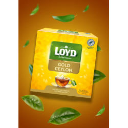Loyd Gold Ceylon Black Tea, 50 bags