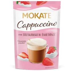 Cappuccino Mokate o smaku Truskawki ze Śmietanką 110 g