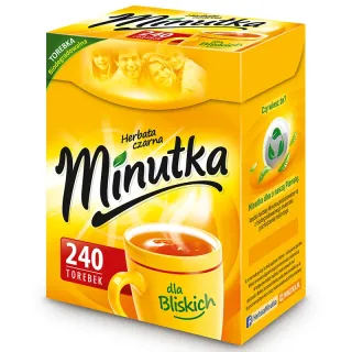 Herbata czarna Minutka 240 torebek