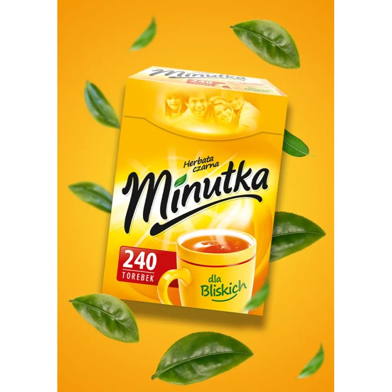 Herbata czarna Minutka 240 torebek