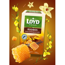 Loyd Rooibos Tea with Honey and Vanilla, 20 bags