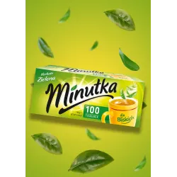 Minutka herbata zielona 100 torebek