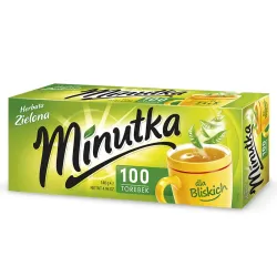 Minutka Green Tea, 100 tea bags