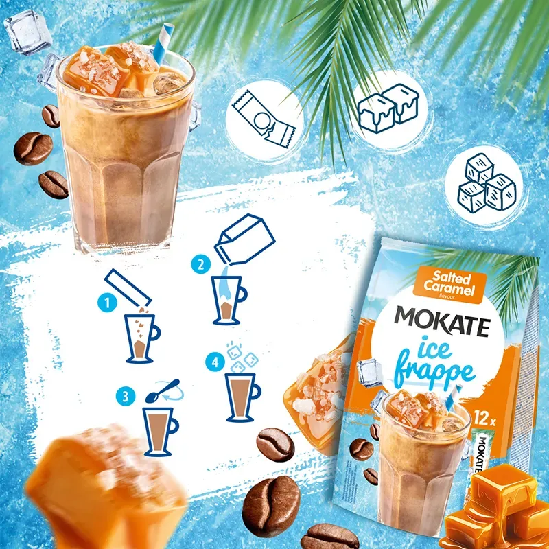Mokate ICE FRAPPE Salted Caramel Iced Coffee