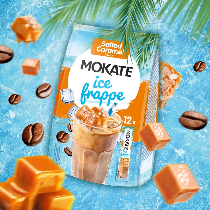 Kawa Mrożona Mokate Ice Frappe słony karmel