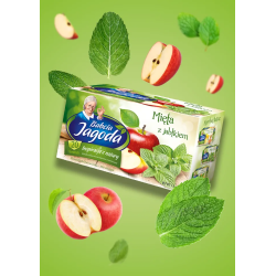 Babcia Jagoda Herbal Tea: Mint and Apple, 20 bags