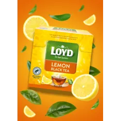 Loyd Lemon Black Tea, 20 tea bags