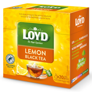 Loyd Lemon Black Tea, 20 tea bags