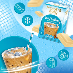 Kawa mrożona Mokate Gold Iced Coffee o smaku białej czekolady 120 g