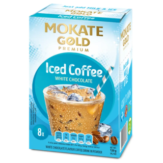 Mokate Gold Iced Coffee, white chocolate flavour, 120 g