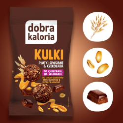 Breakfast Balls with Dark Belgian Chocolate