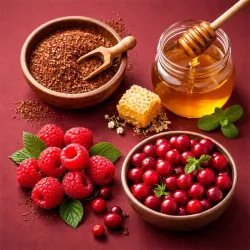 Herbatka Rooibos Loyd Taste of The World z Miodem Manuka o smaku Maliny i Żurawiny 20 torebek