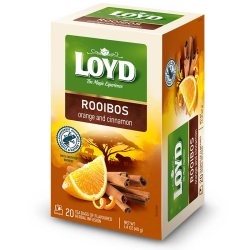 Herbatka Rooibos Loyd Pomarańcza i Cynamon 20 torebek