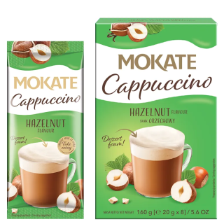 Cappuccino Mokate o smaku Orzechowym 160 g