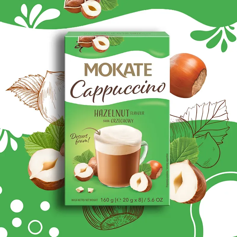 Mokate Hazelnut-flavoured Cappuccino 160 g